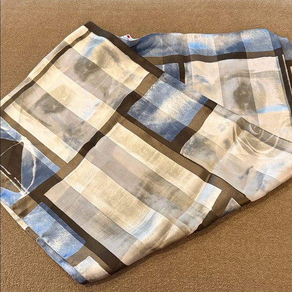 Symphony Accessories - Symphony Scarf’s Polyester Blue Tones Light Scarf 14”x62” (TD)